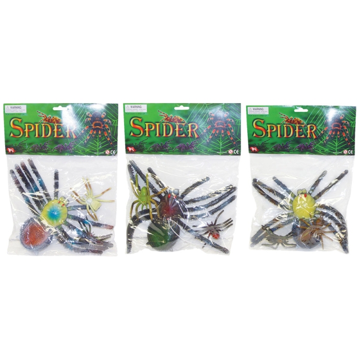 Spiders Rubber Assorted