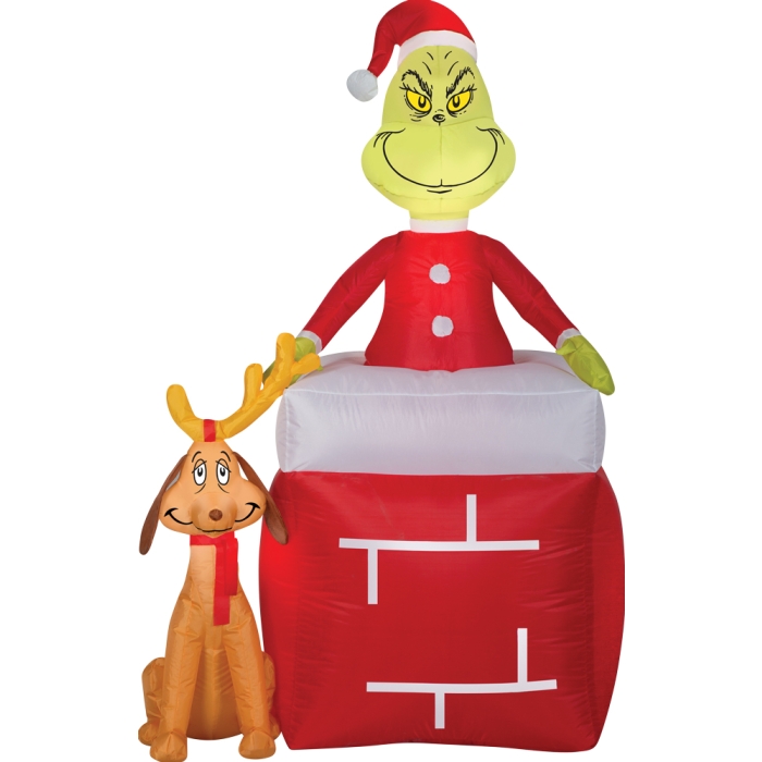Grinch W Max Medium Airblown