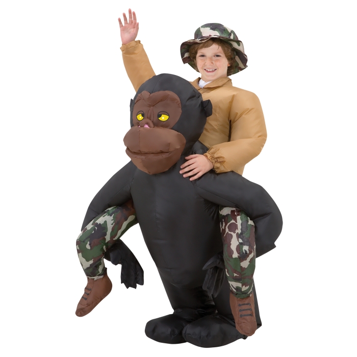 Riding Gorilla Kids Inflatable