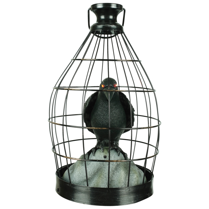 Crow In Cage Animated