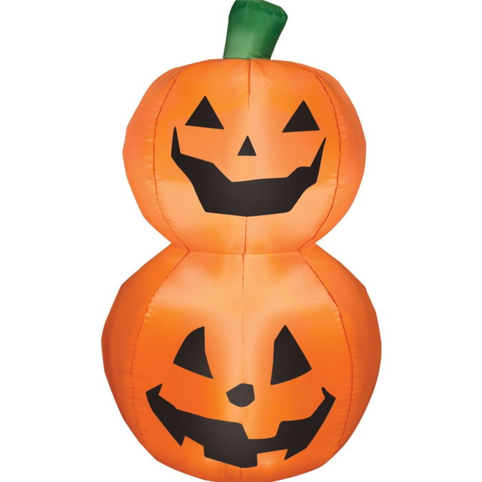 Airblown Pumpkin Duo Stack Sm