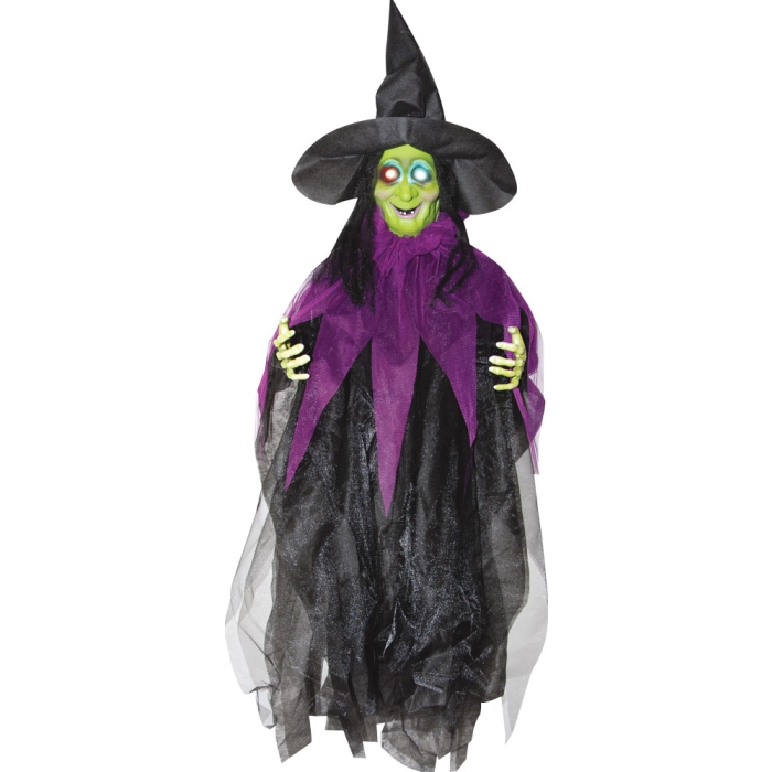 Witch W Glowing Eyes