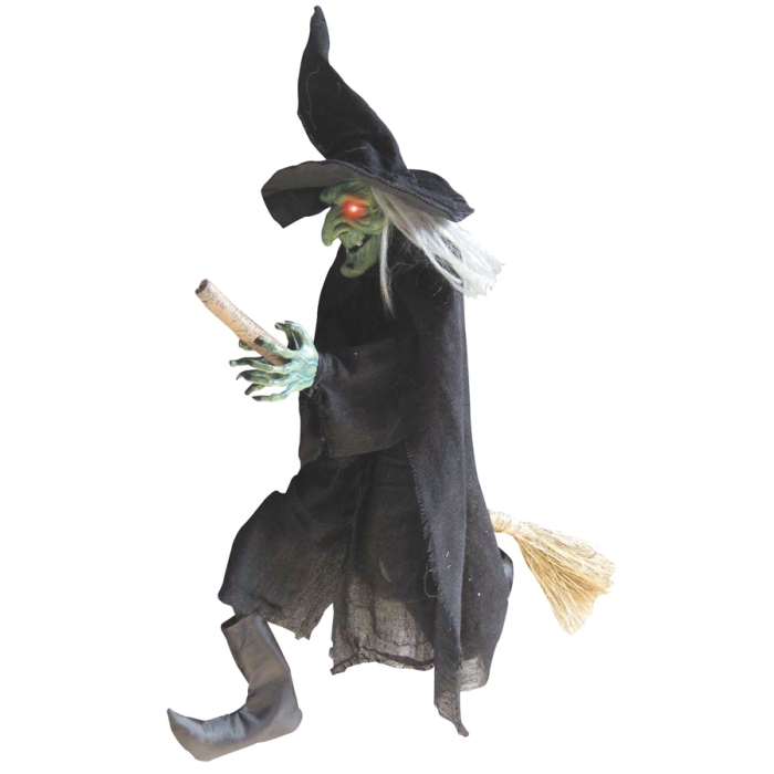 Witch Hanging On A Broom