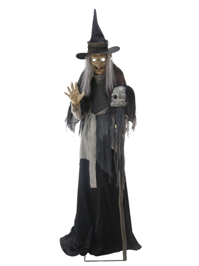 Lunging Haggard Witch Animated