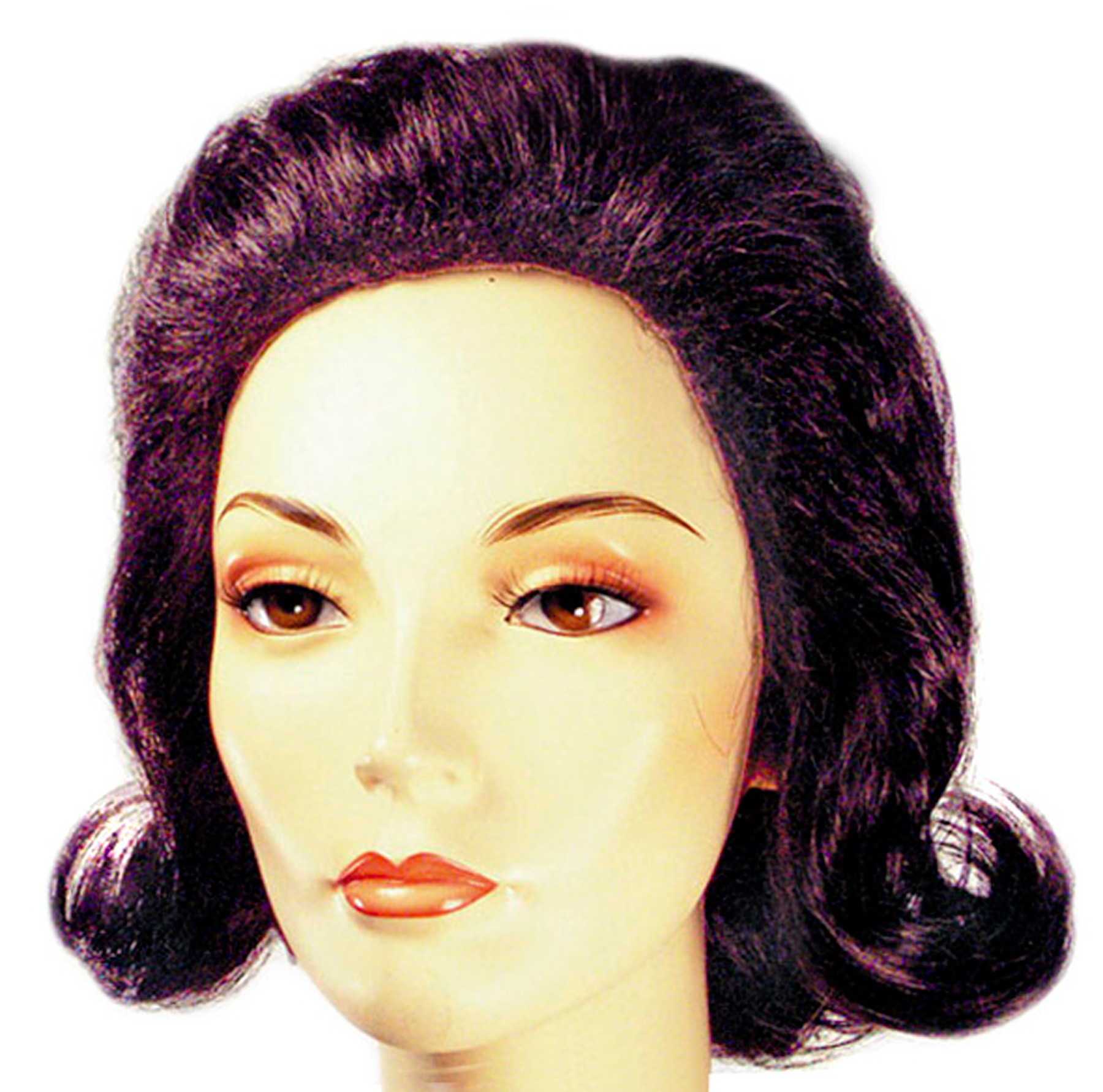 Prom 60s Special Bargin Black Wigs Character Lw127bk Halloween