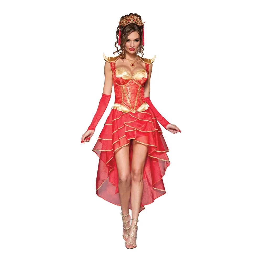 knee length dresses for ladies DRAGONLADY DRESS