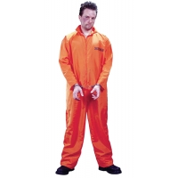 Got Busted Jumpsuit/Orange