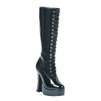 Boot Easy Lace Blk Sz 8