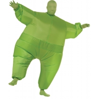 Inflatable Skin Suit Adult Gre