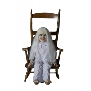 Ghost Girl Latex Animated Prop