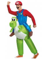 Mario Riding Yoshi Adult 42-46
