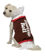 Tootsie Roll Dog Costume Large