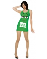 M&M Tank Dress Green Adult