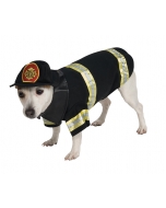 Pet Costume Firefighter Xlg