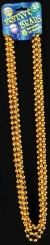 Beads 33In 7 1/2Mm Gold