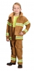 Fire Fighter Child Tan Lg 8-10