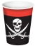 Pirate Beverage Cups 9Oz 8Pcs