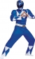 Men's Blue Ranger Classic Muscle Costume - Mighty Morphin