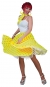 Sock Hop Skirt Adult Yellow Or