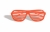 Glasses Slot Neon Orange