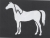 Stencil Horse Brass