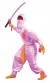 Pink Ninja Child Med 8-10