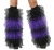 Boot Covers Tulle Ruffle  Blac