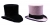 Tall Hat Black X Large