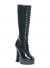 Boot Easy Lace Blk Sz 7