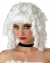 Wig Ghost White Doll