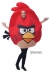 Angry Birds Red One Size Adult