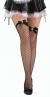 Thigh Highs Fishnet W/Cameo