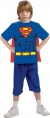 Superman Child Shirt Cape Lg