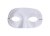 Half Domino Mask White