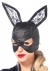 Mask Bunny Leather Blk