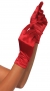 Gloves Red Wrist Length