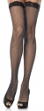 Fishnet Stocking With Blk Lace