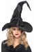 Hat Witch Ruched Large Black