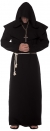 Monk Robe Adult Black Xxl