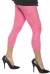 Neon Pink Lace Leggings - Adult