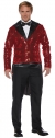 Sequin Tails Ad Red Std