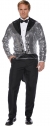 Sequin Tails Ad Silver Xxl