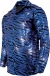 Tiger Shirt Blue Sequin Ad Xxl