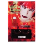 Lips And Lashes Devil Red