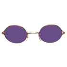 Glasses John Gold Purple