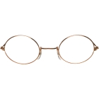 Glasses John Gold Clear