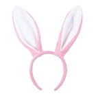 Bunny Ears Pink W White Lining