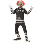 Creepy Clown Child Med 8-10