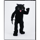 Panther Black Mascot Complete