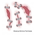 Tattoo Staple Stitch Fx